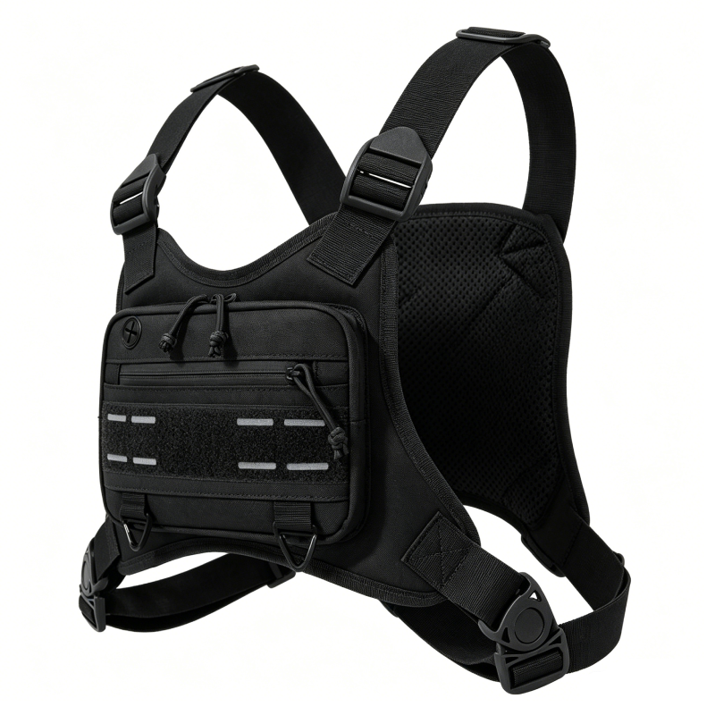 Fishing Backpack - Tactical Front Chest Rig Bag Vest