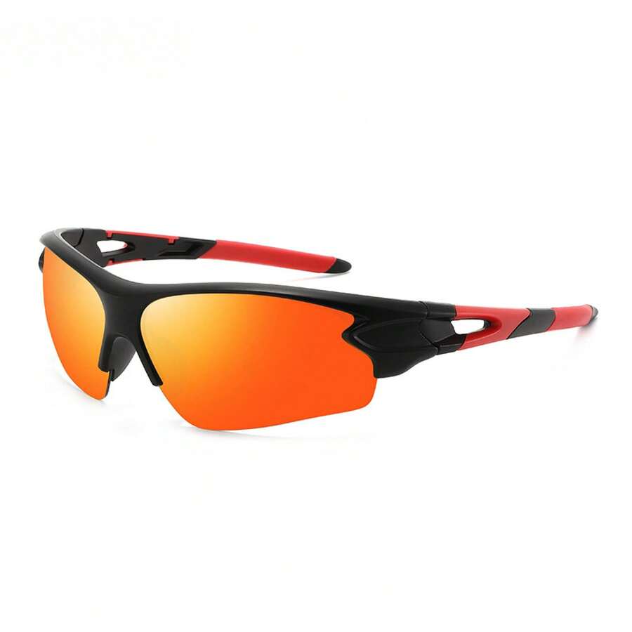 Semi-Rimless Camouflage Sport  - Fishing Sunglasses Polarized 评论和价格