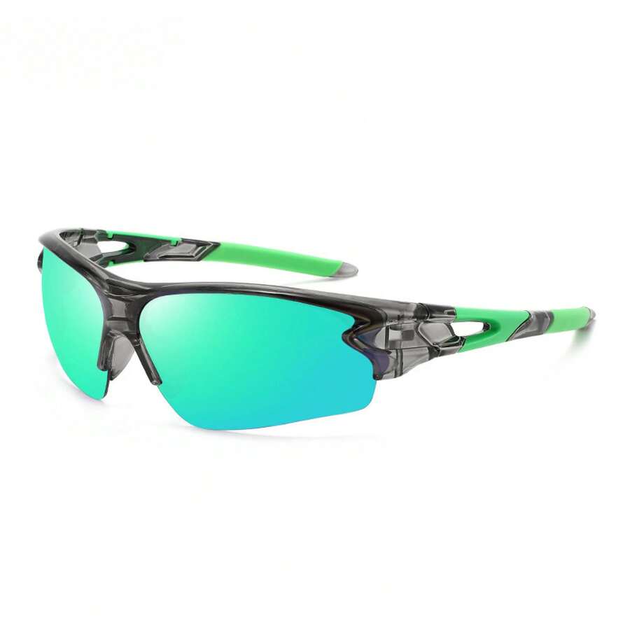 Semi-Rimless Camouflage Sport  - Fishing Sunglasses Polarized 评论和价格