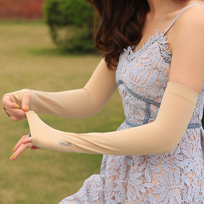Men Women Long Half Finger Glo - Fishing Gloves 评论和价格
