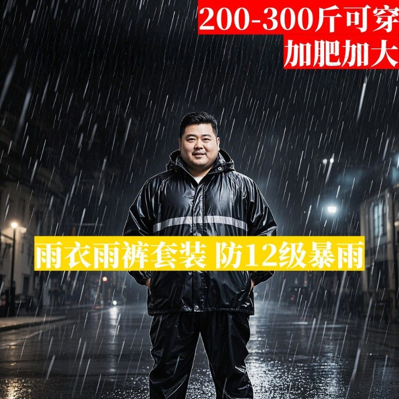 Plus Size Rain Suit Separate M - Fishing Rain Suit 评论和价格