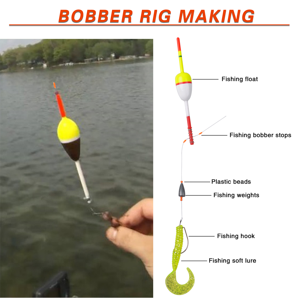 100Pcs Fishing Bobber Float St - Fishing Belt 评论和价格