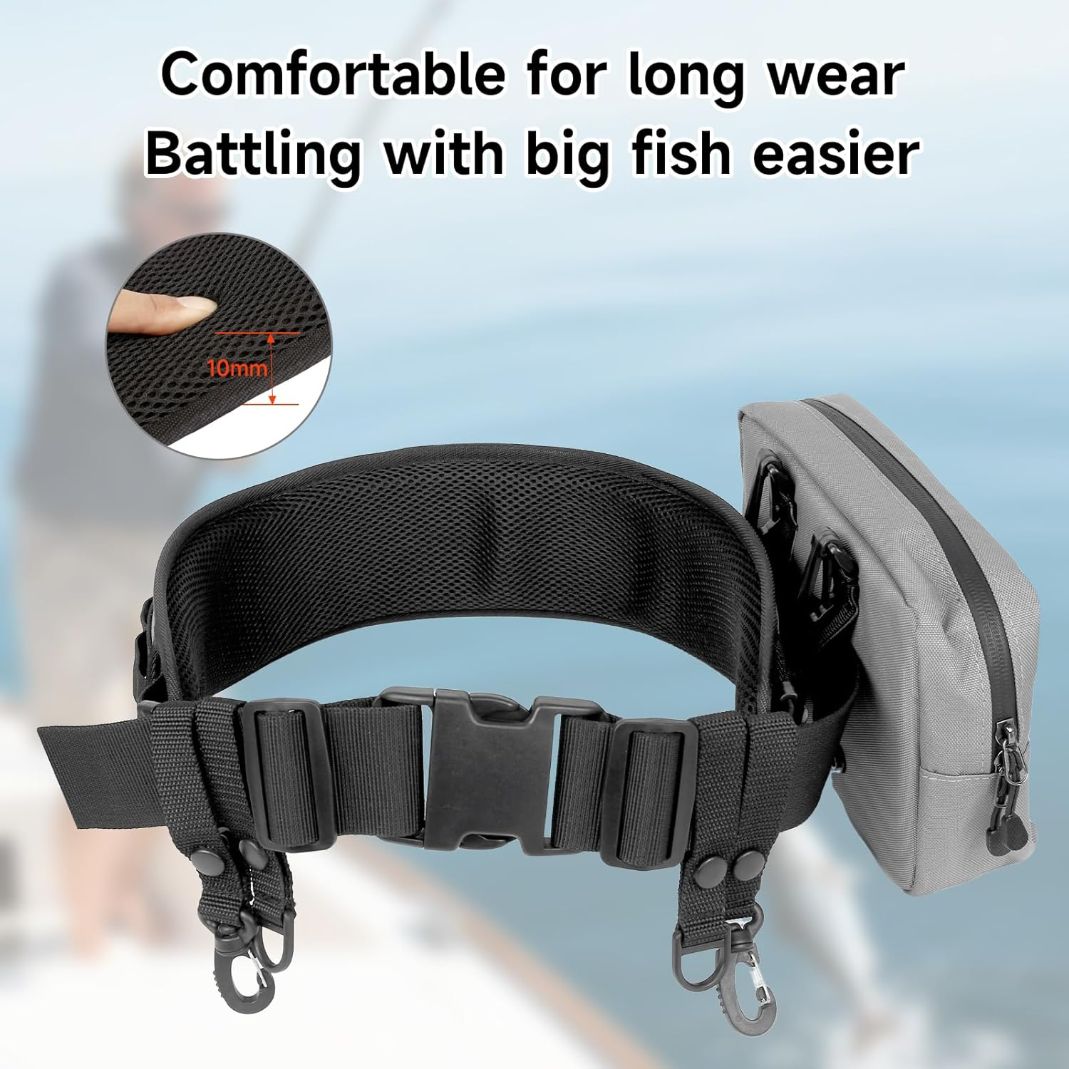 SANLIKE Fishing Belt Rod Holde - Fishing Belt 评论和价格