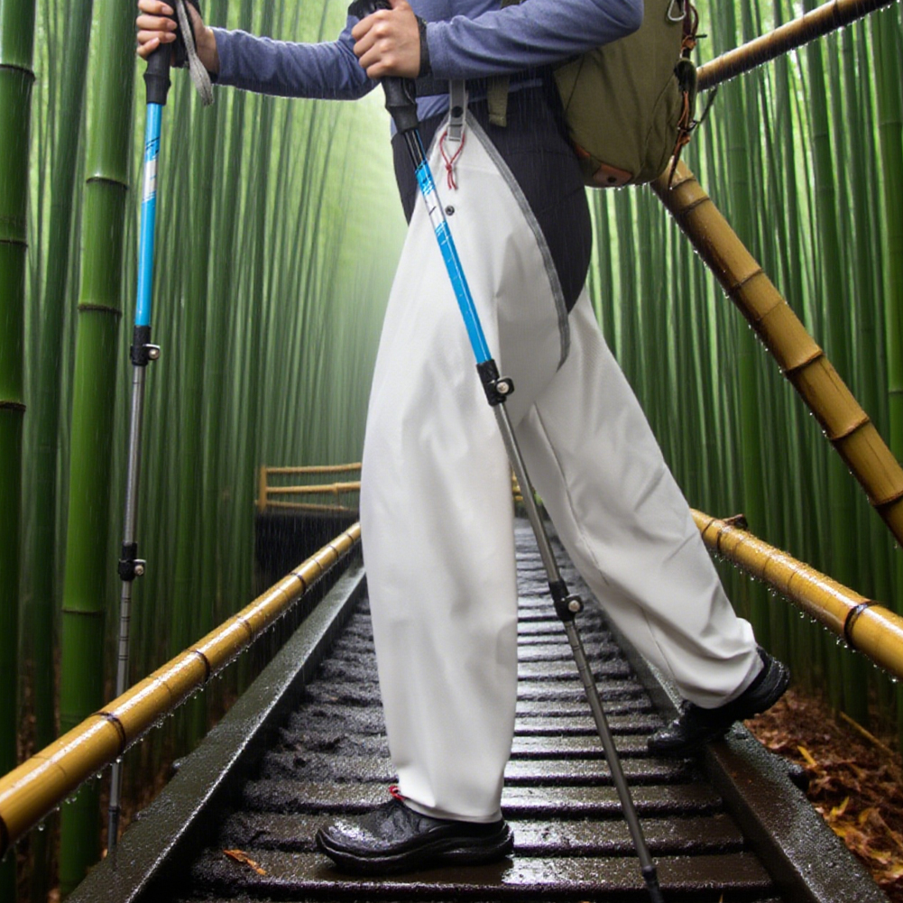 Men Women Climbing Rain Pants  - Fishing Pants Waterproof 评论和价格