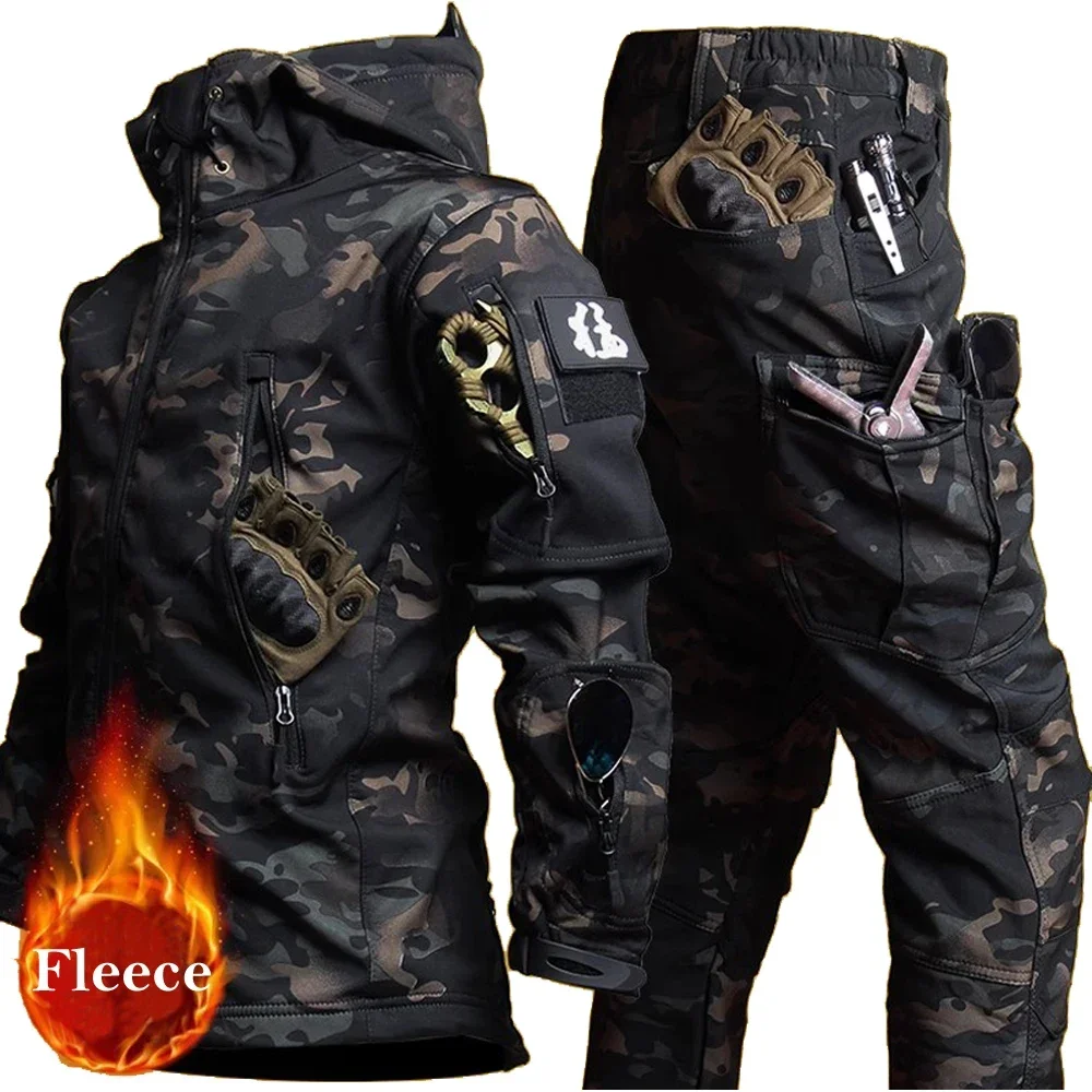 Winter Autumn Fleece Warm Wate - Fishing Jacket Waterproof 评论和价格