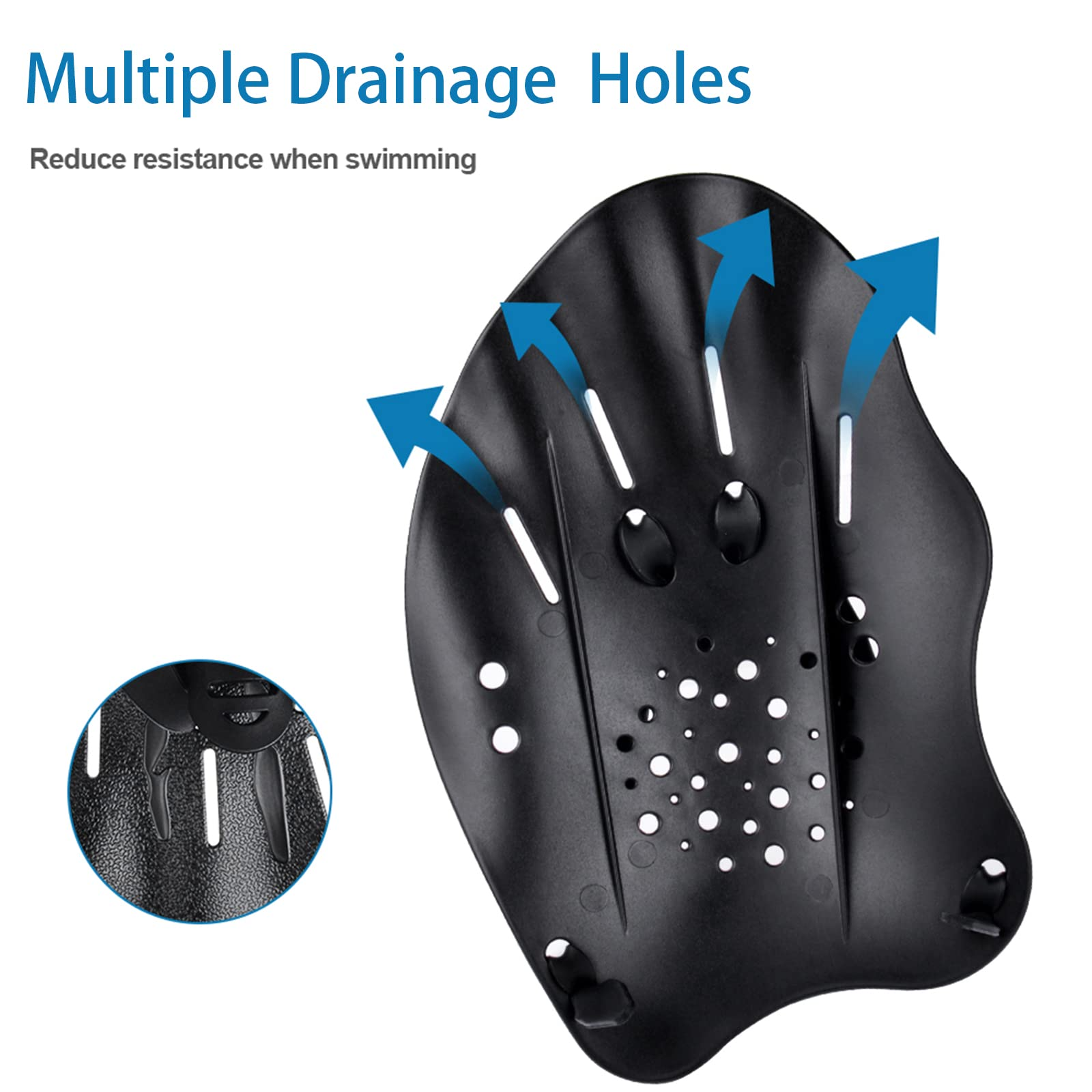 Adjustable Swimming Hand Paddl - Fishing Gloves 评论和价格