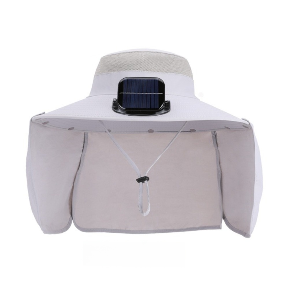 New UPF50+ Solar Fan Hat with  - Fishing Hat 评论和价格