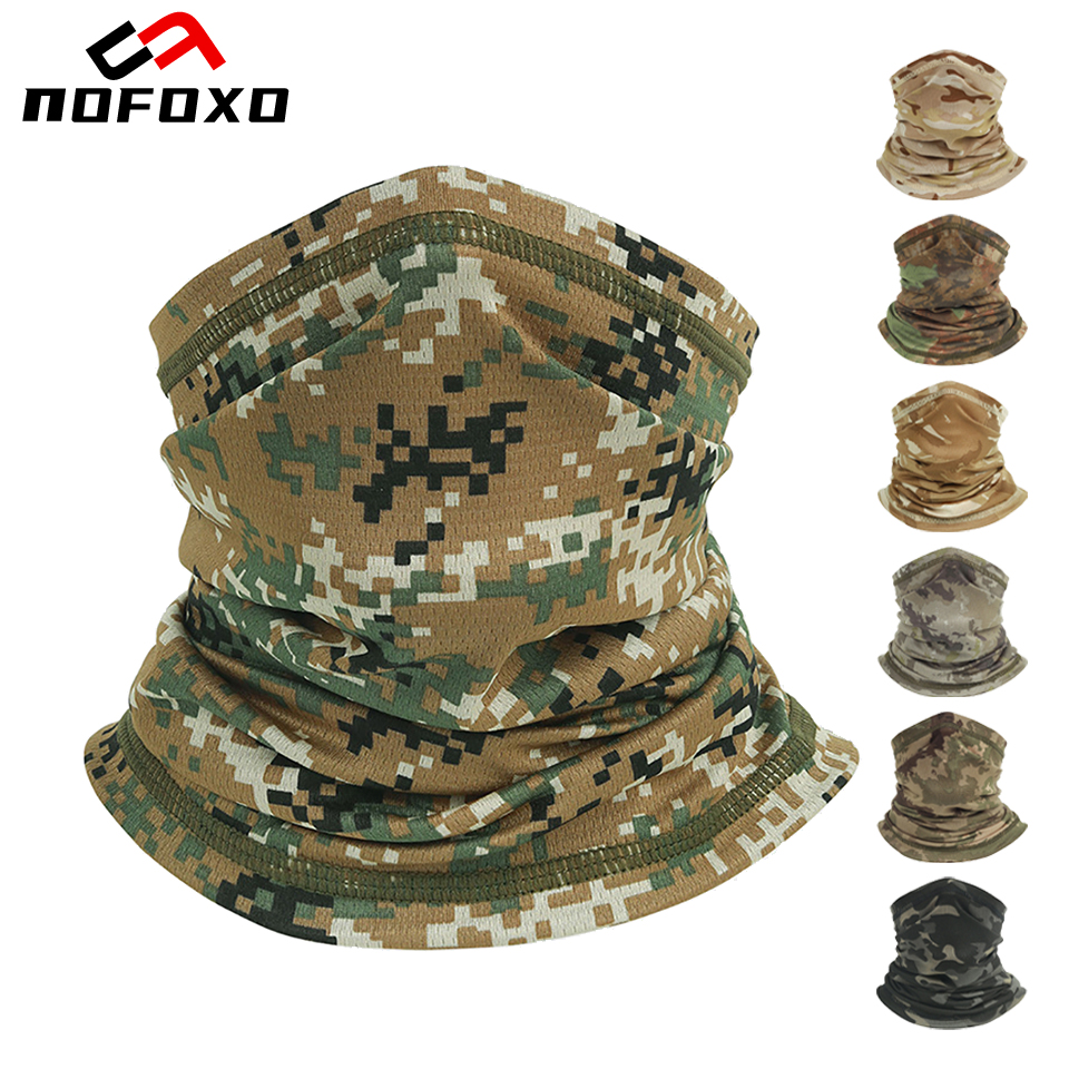 NOFOXO Summer Sports Neck Gait - Fishing Mask Sun Protection 评论和价格