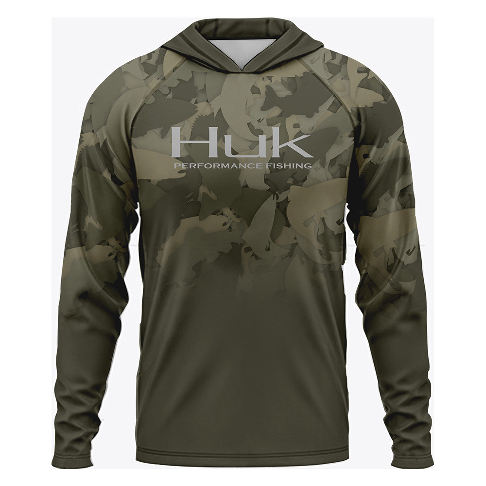 Huk Fishing Shirt UPF 50 Hoode - Fishing Hoodie 评论和价格