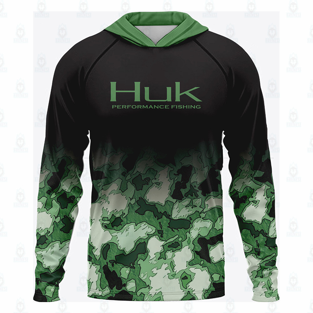 Huk Fishing Shirt UPF 50 Hoode - Fishing Hoodie 评论和价格