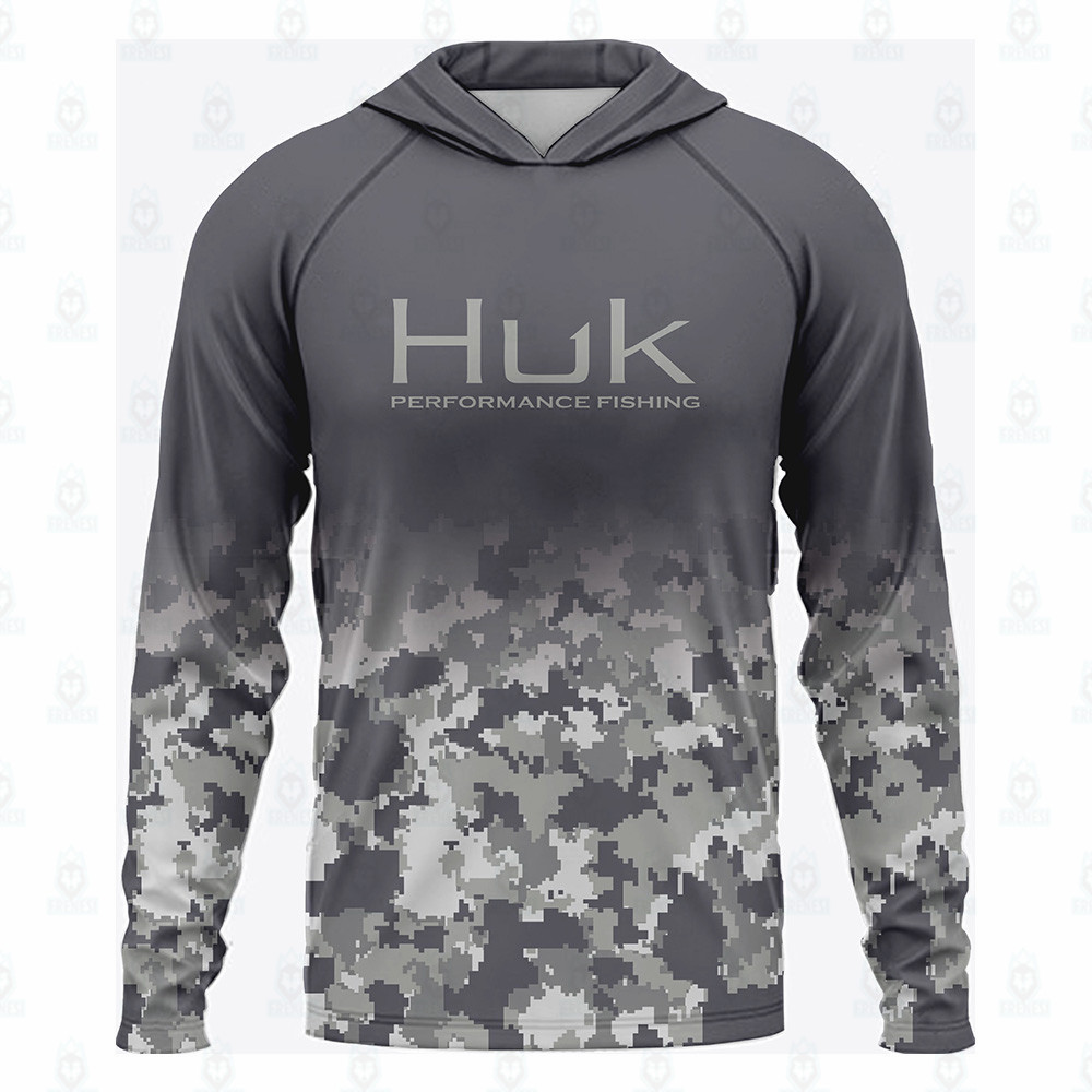 Huk Fishing Shirt UPF 50 Hoode - Fishing Hoodie 评论和价格
