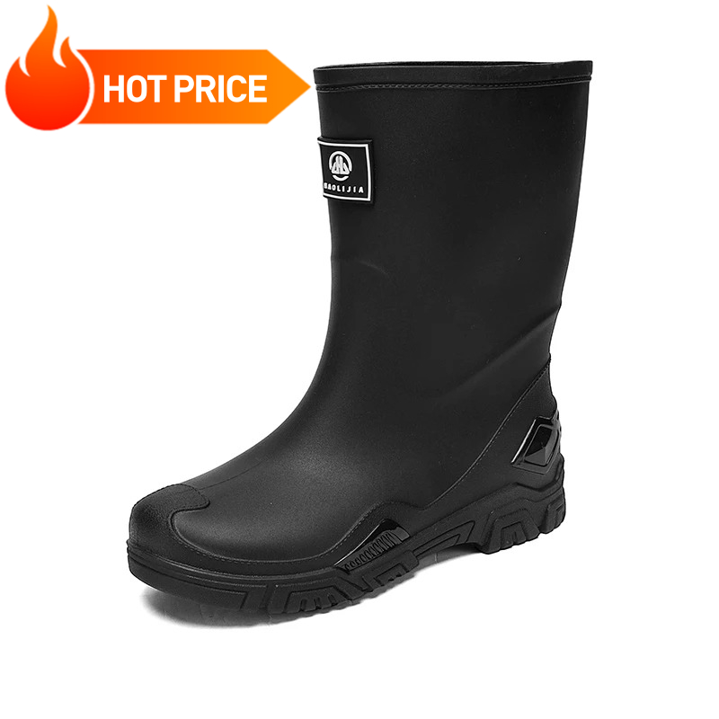 Rain Boots for Men, Non-Slip,  - Fishing Boots 评论和价格