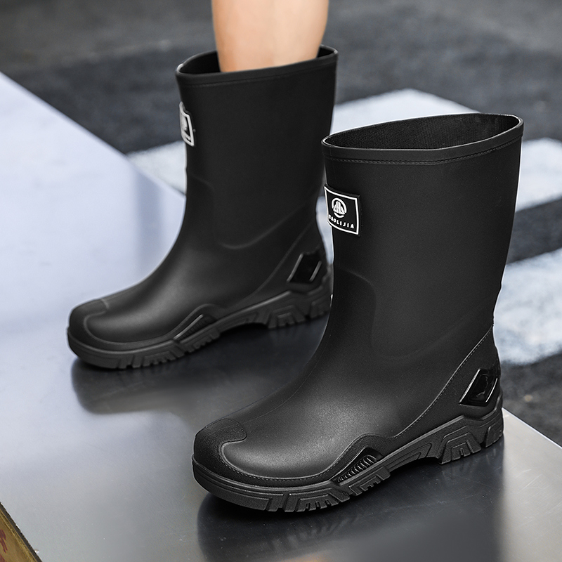 Rain Boots for Men, Non-Slip,  - Fishing Boots 评论和价格