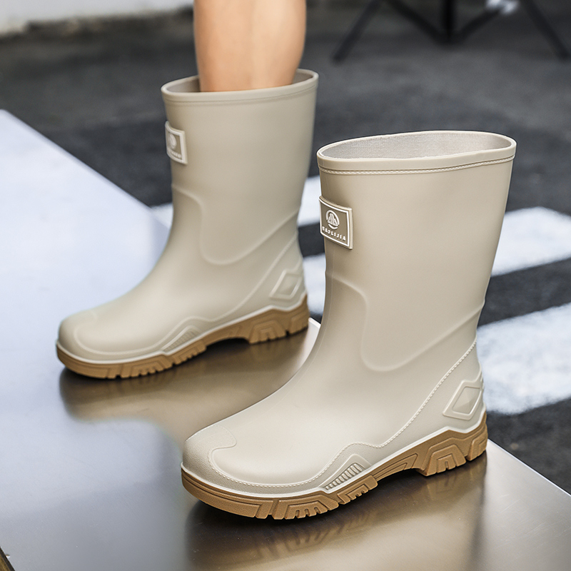Rain Boots for Men, Non-Slip,  - Fishing Boots 评论和价格