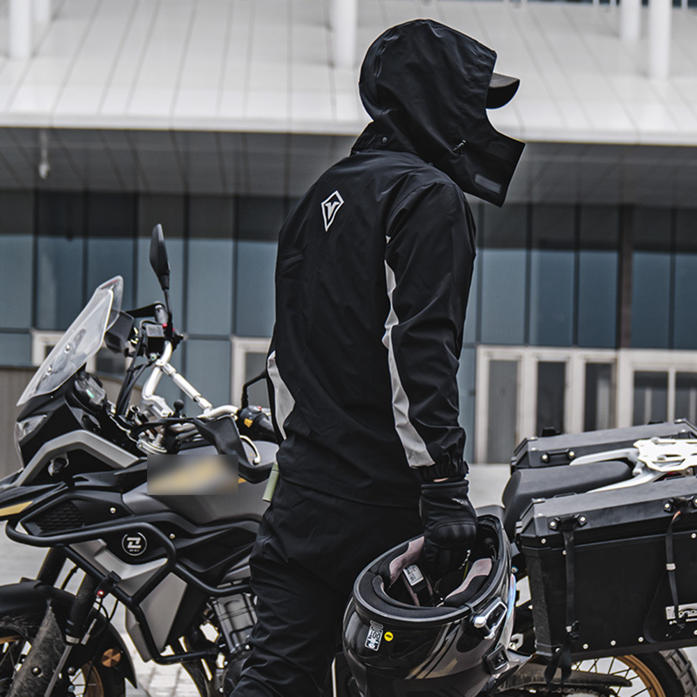Motorcycle Raincoat Suit Rains - Fishing Rain Suit 评论和价格