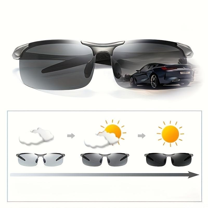 Black Polarized Photochromic S - Fishing Sunglasses Polarized 评论和价格
