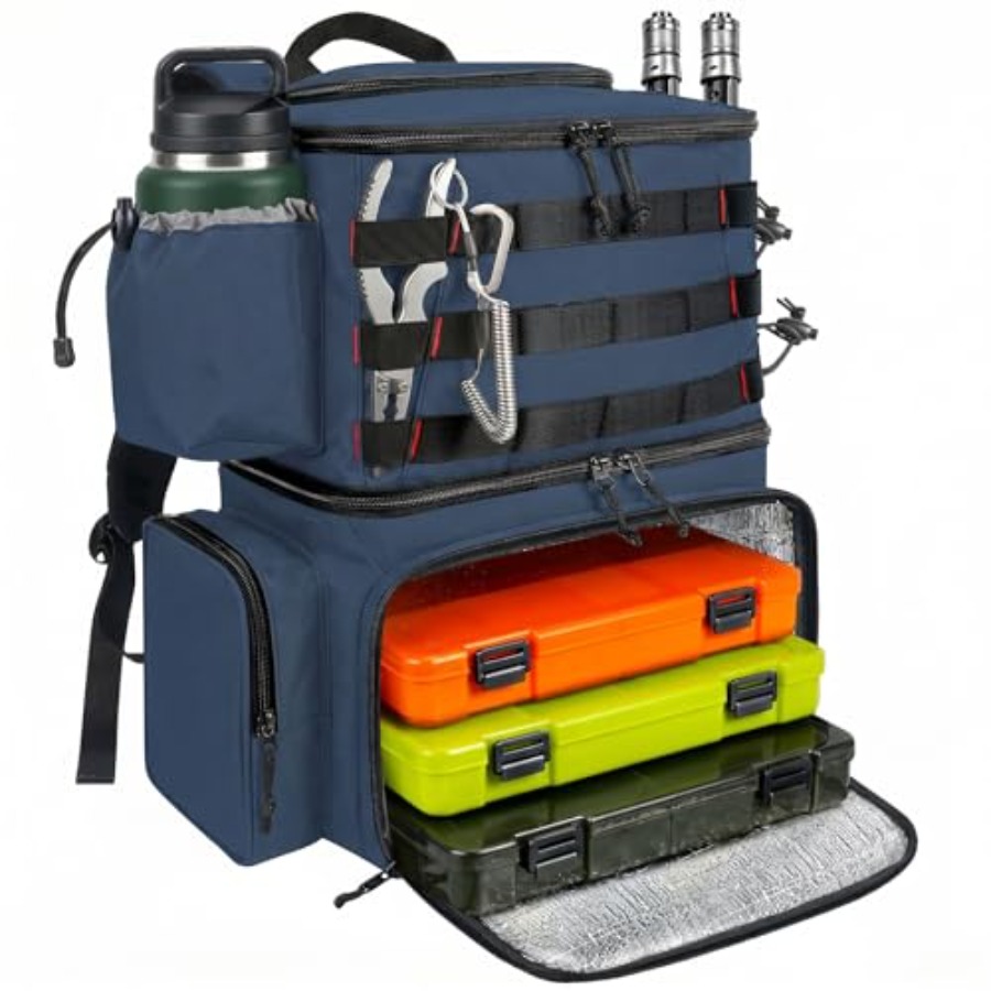 Fishing Backpack, Water Resist - Fishing Backpack 评论和价格