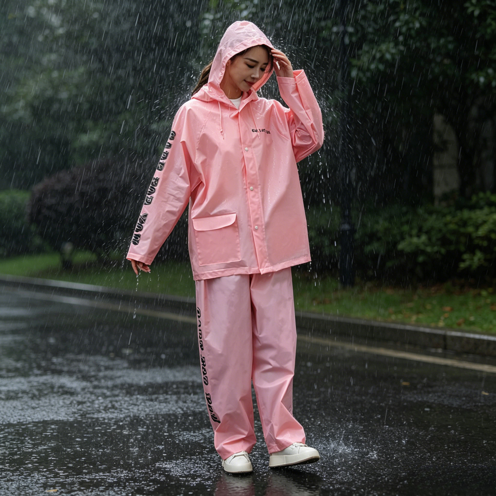 Packable Two Piece Waterproof  - Fishing Rain Suit 评论和价格