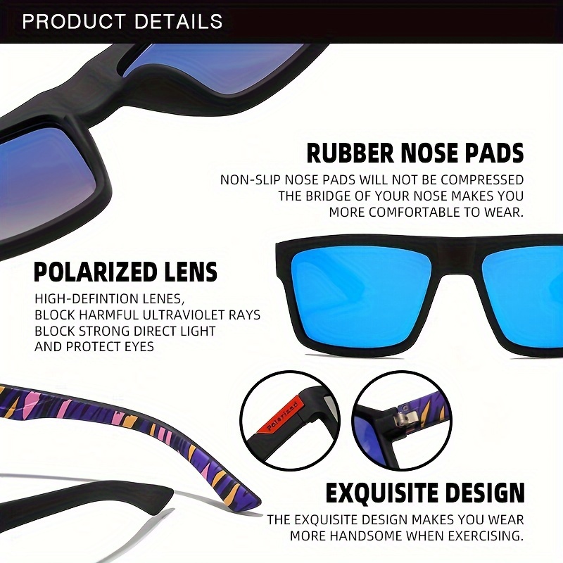 Fashion Travel Square Polarize - Fishing Sunglasses Polarized 评论和价格