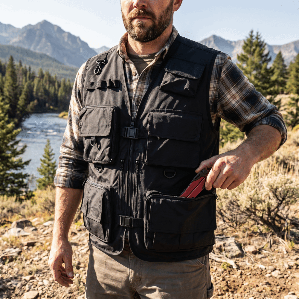 Casual Waterproof Fishing Vest - Fishing Vest 评论和价格
