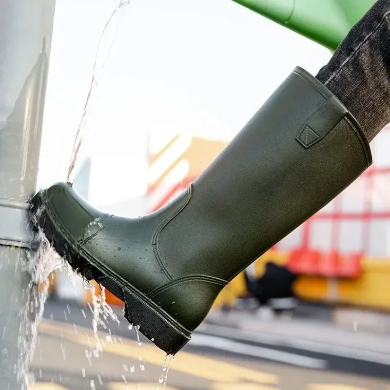 Rain Boots for Men Gum Fishing - Fishing Waders 评论和价格