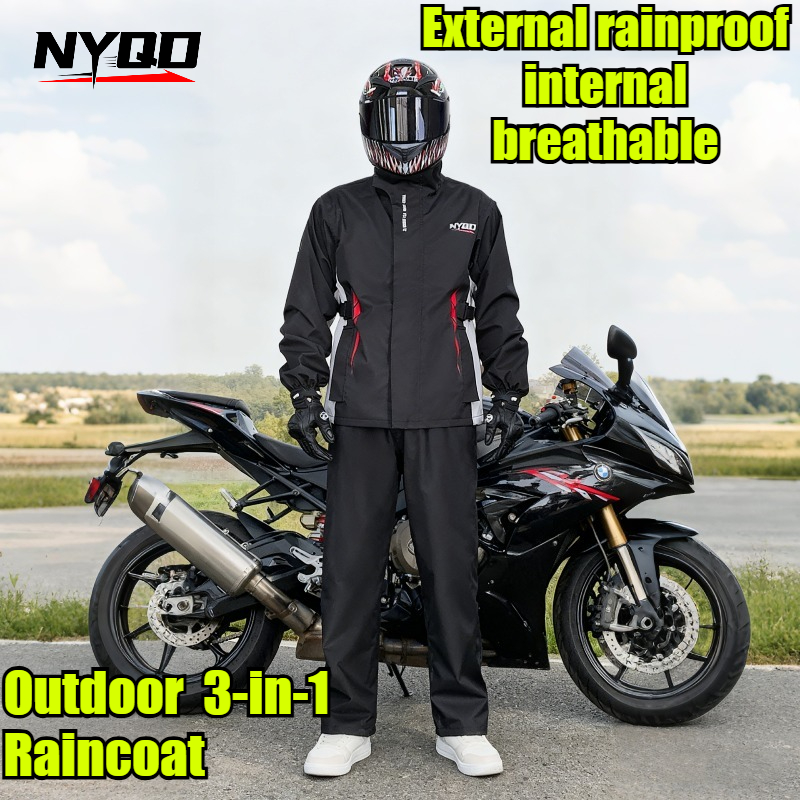 Motorcycle Raincoat Suit Men U - Fishing Jacket Waterproof 评论和价格