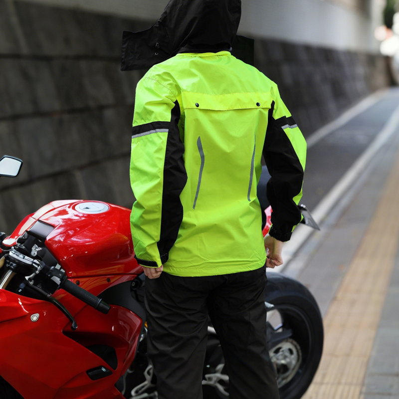 WOSAWE Motorcycle Raincoat Wat - Fishing Rain Suit 评论和价格