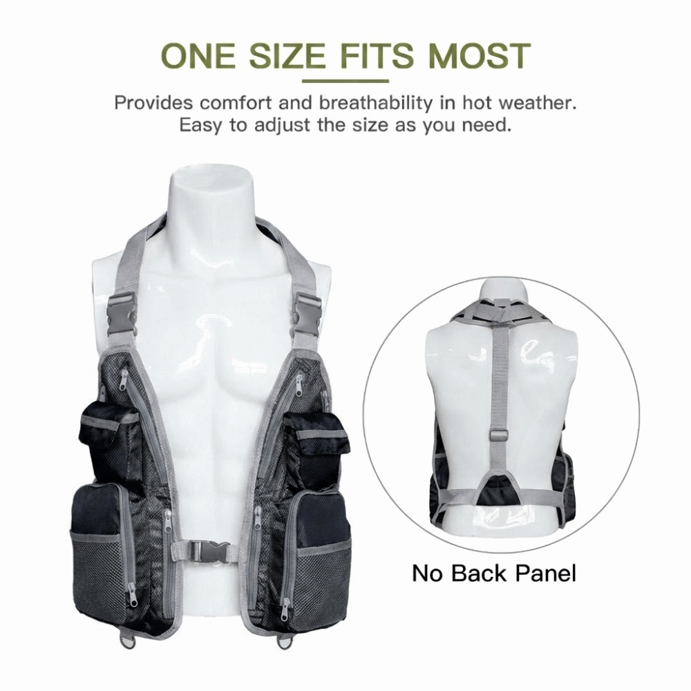 Durable Quick Dry Fishing Vest - Fishing Vest 评论和价格
