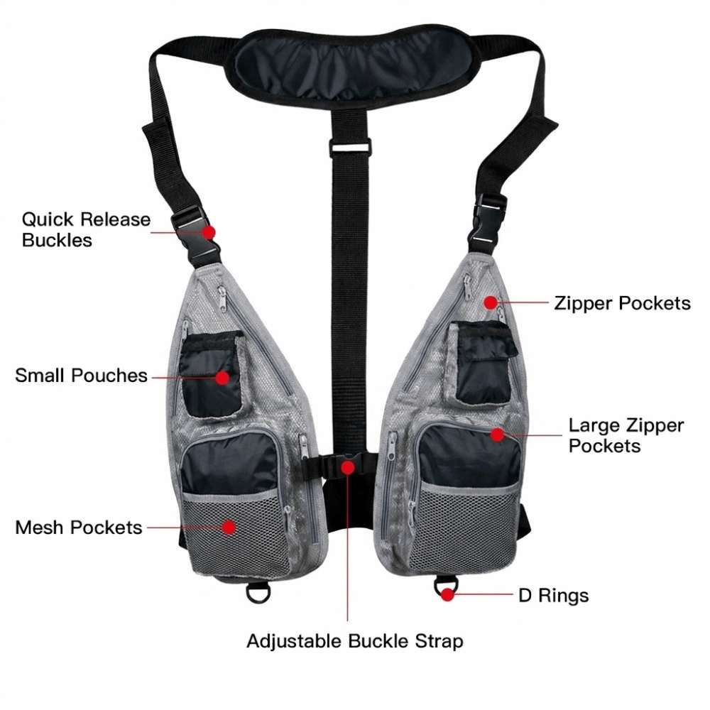 Durable Quick Dry Fishing Vest - Fishing Vest 评论和价格