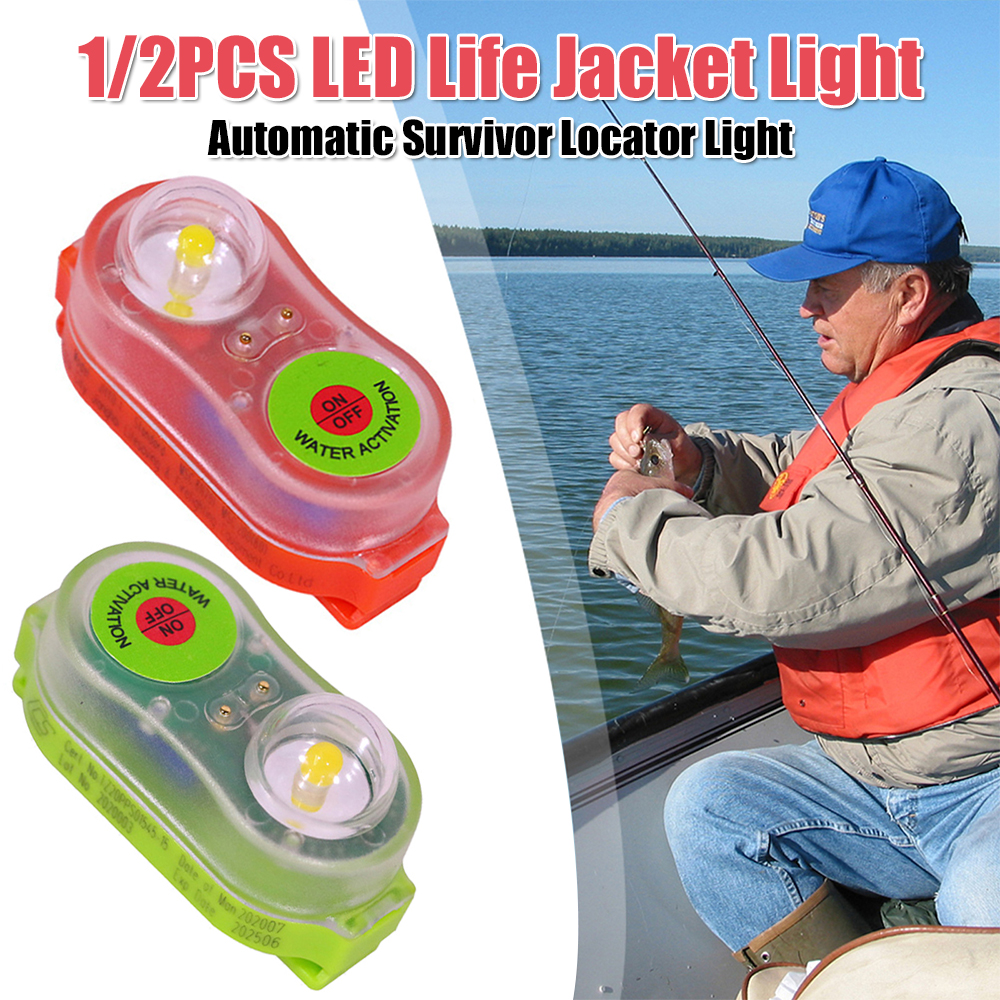 LED Life Jacket Light Water-Ac - Fishing Jacket Waterproof 评论和价格