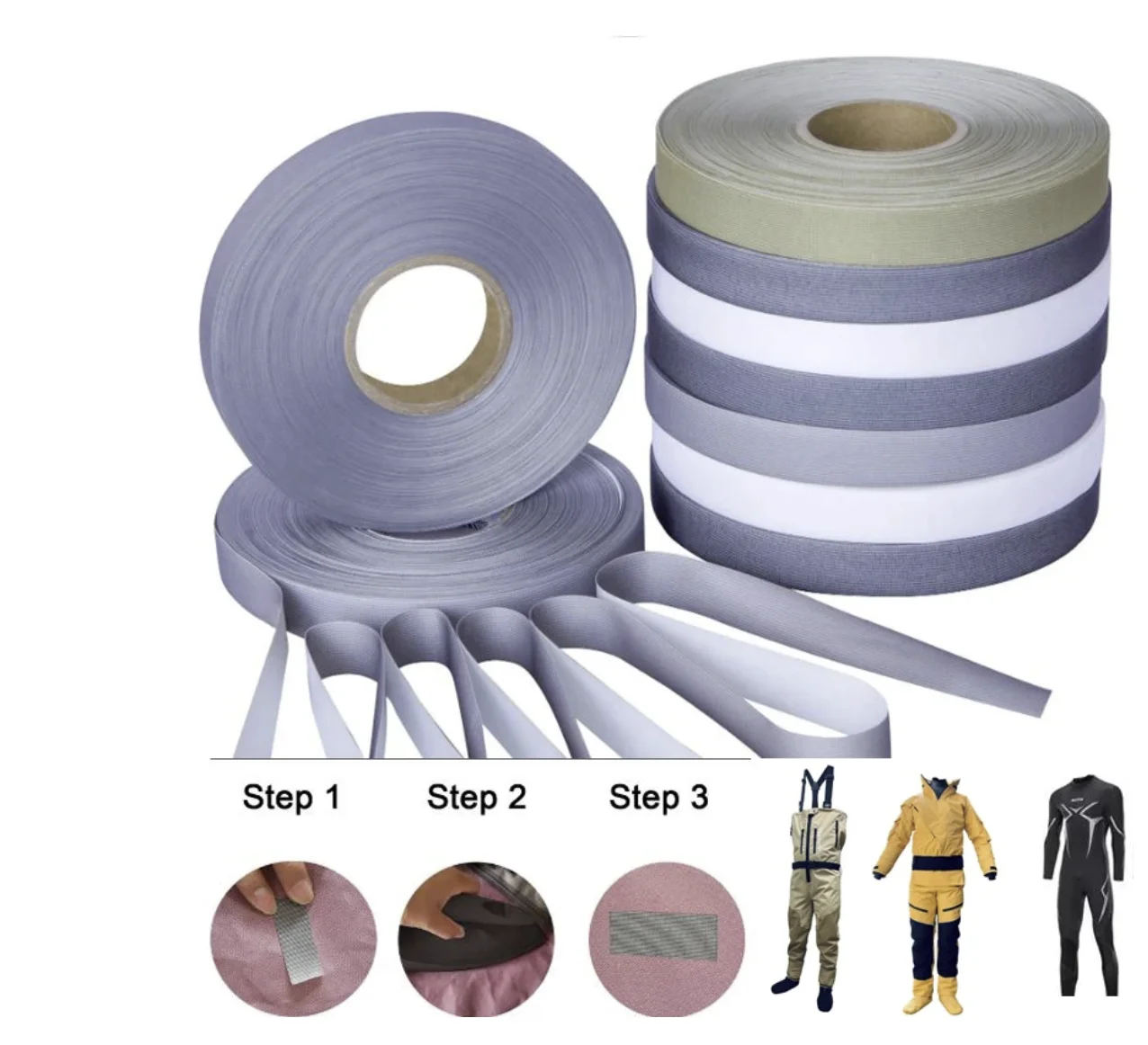Iron On Seam Sealing Tape T-20 - Fishing Jacket Waterproof 评论和价格