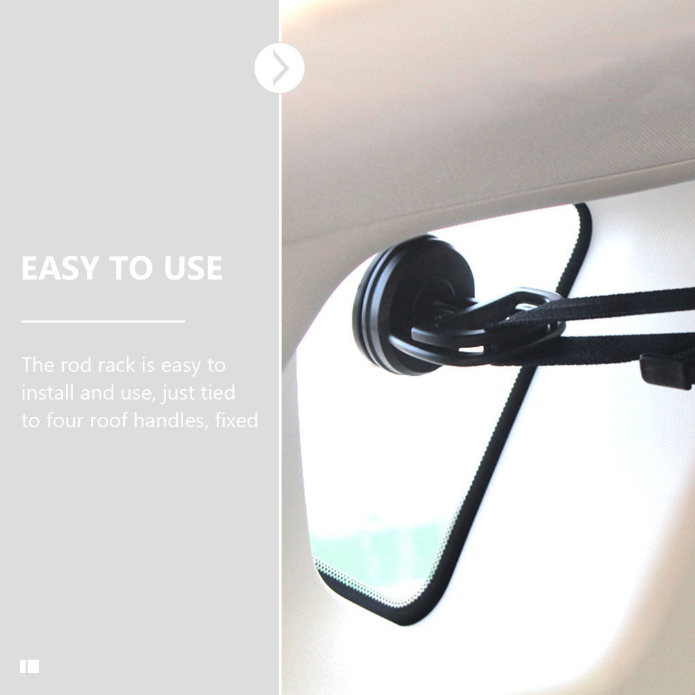 1Set Vehicle Fishing Rod Rack  - Fishing Belt 评论和价格