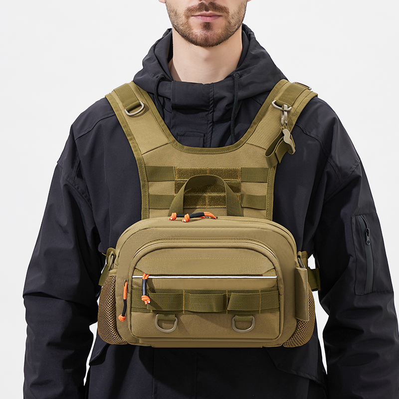 Men Chest Bag Tactical Fishing - Fishing Vest 评论和价格