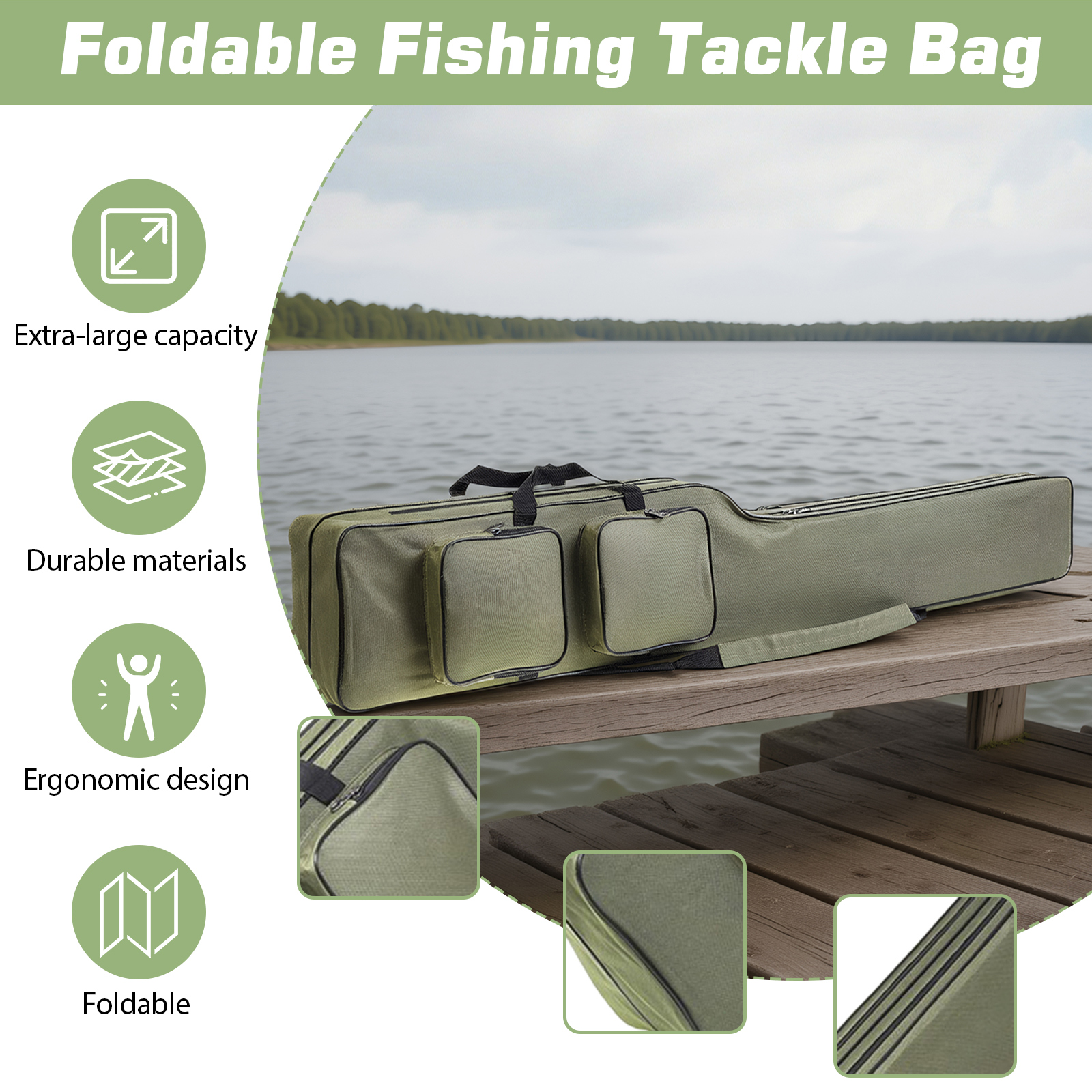 Fishing Rod Bags 150cm Waterpr - Fishing Bag Waterproof 评论和价格