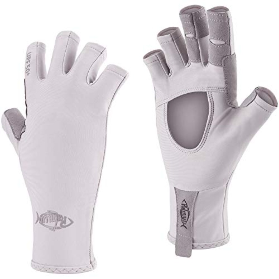 UV Protection Fishing Fingerle - Fishing Gloves 评论和价格