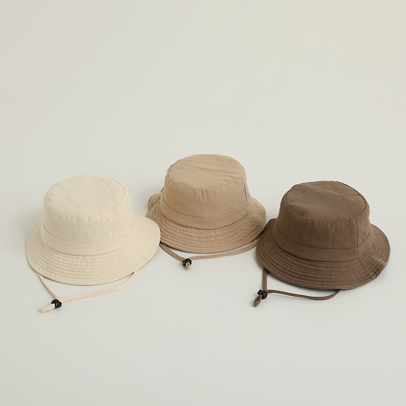 Solid Color Kids Bucket Hat Fa - Fishing Hat 评论和价格
