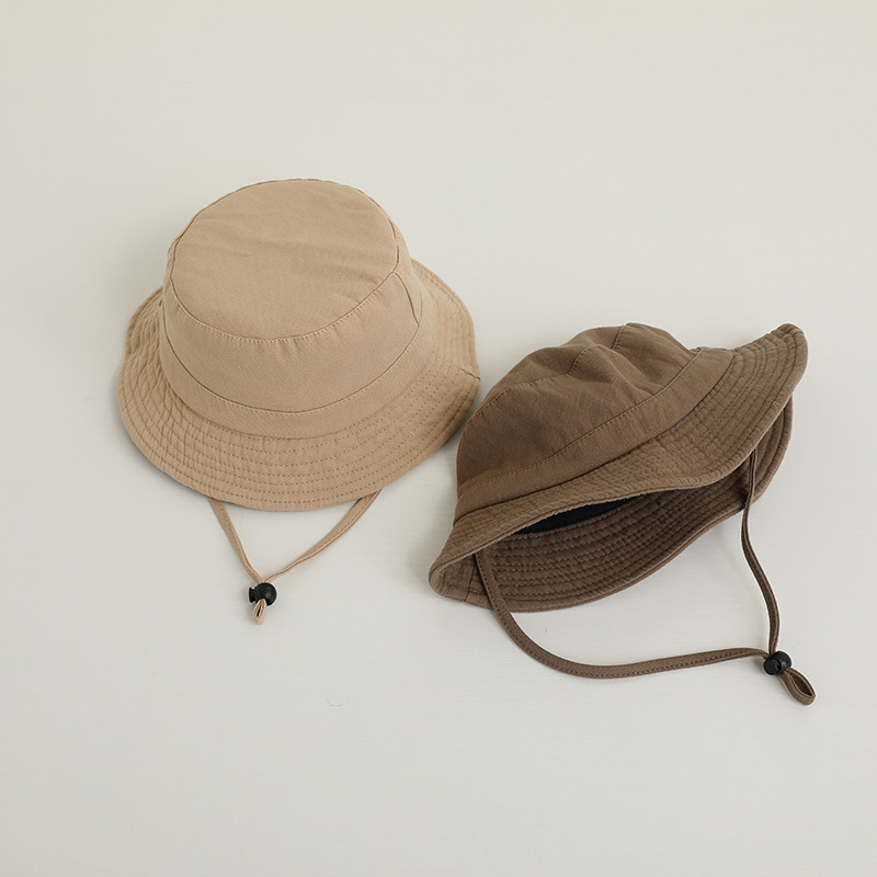 Solid Color Kids Bucket Hat Fa - Fishing Hat 评论和价格