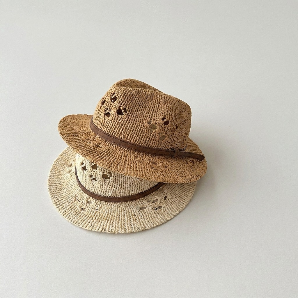 MILANCEL Summer Kids Straw Hat - Fishing Hat 评论和价格