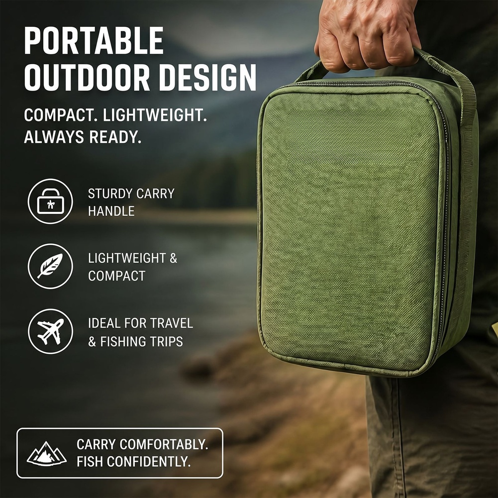 Green Fishing Tackle Storage B - Fishing Bag Waterproof 评论和价格