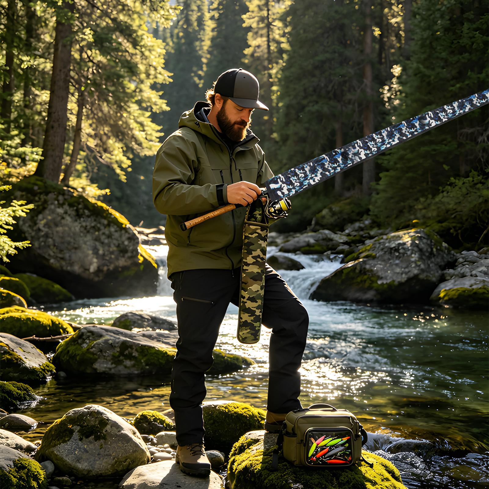 Fishing Rod Sleeve Adjustable  - Fishing Socks 评论和价格