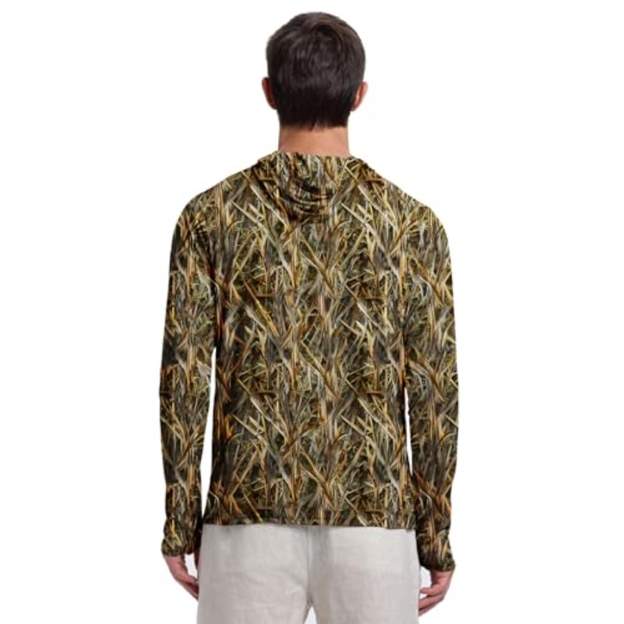 UPF 50+ Fishing Hoodie with Ne - Fishing Hoodie 评论和价格