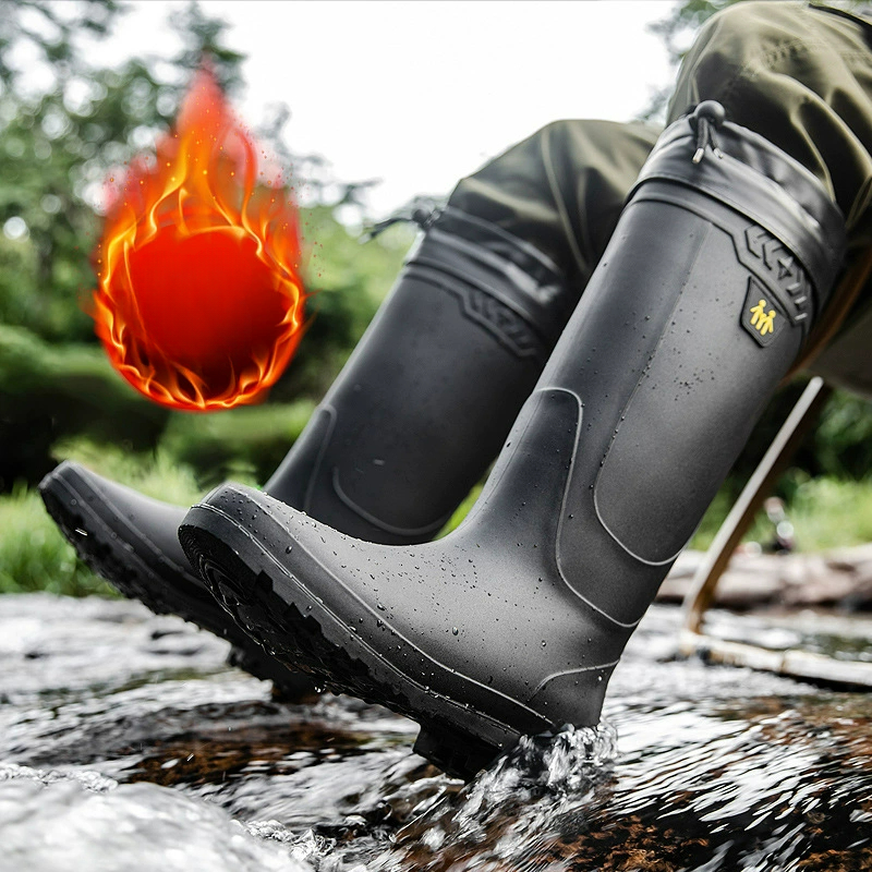 Men's Rain Boots Work Boots Sl - Fishing Boots 评论和价格