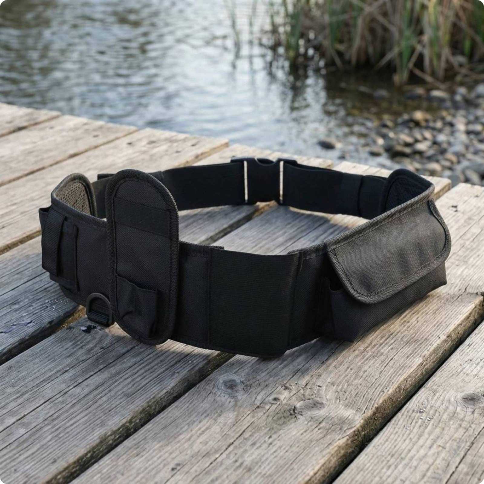 Fishing Waist Bag Flap Pockets - Fishing Belt 评论和价格