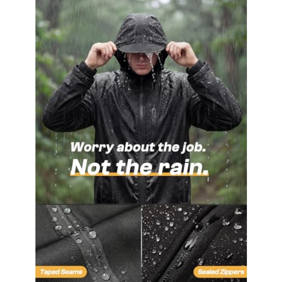 SaphiRose Men's Waterproof Rai - Fishing Rain Suit 评论和价格