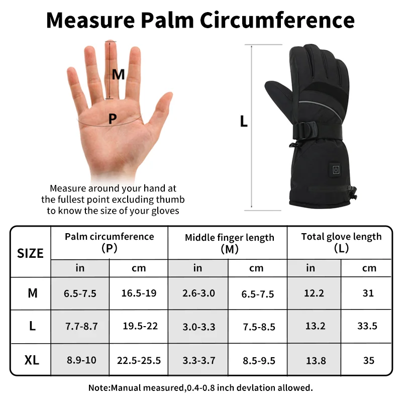 USB Rechargeable Heated Motorc - Fishing Gloves 评论和价格