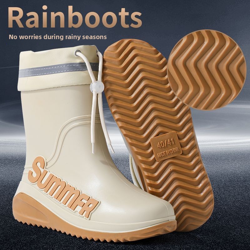 Men's Lined Mid-Calf Rain Boot - Fishing Boots 评论和价格