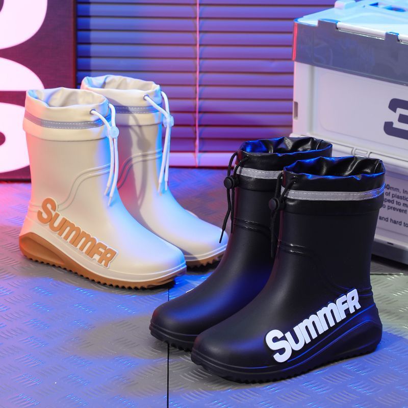 Men's Lined Mid-Calf Rain Boot - Fishing Boots 评论和价格