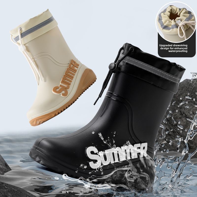 Men's Lined Mid-Calf Rain Boot - Fishing Boots 评论和价格